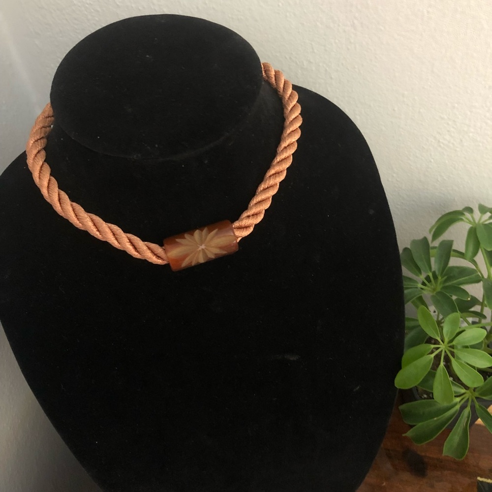 Wooden Bead Choker